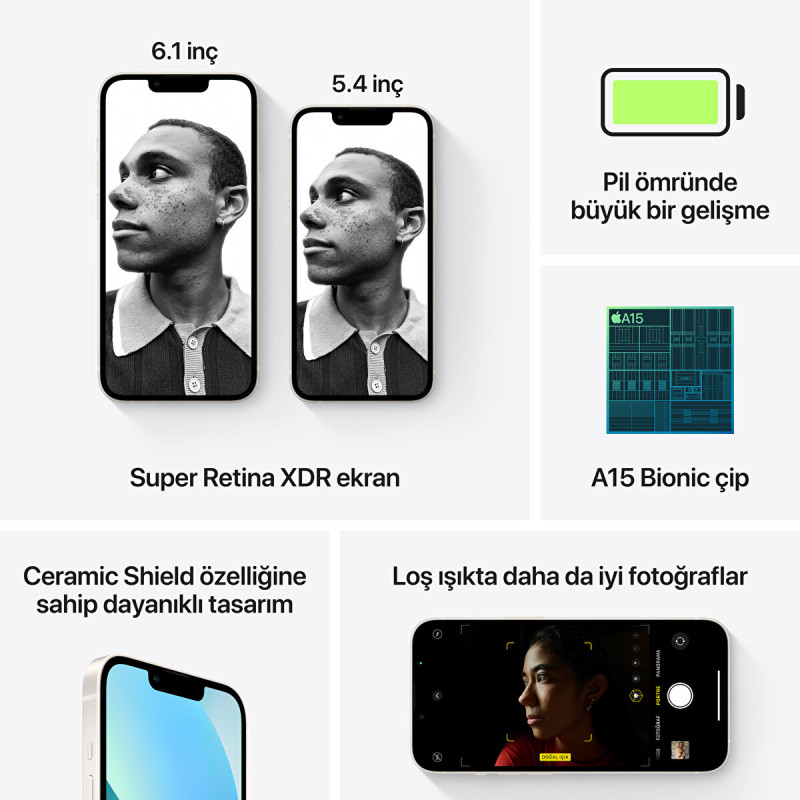 Apple iPhone 13 128GB Siyah